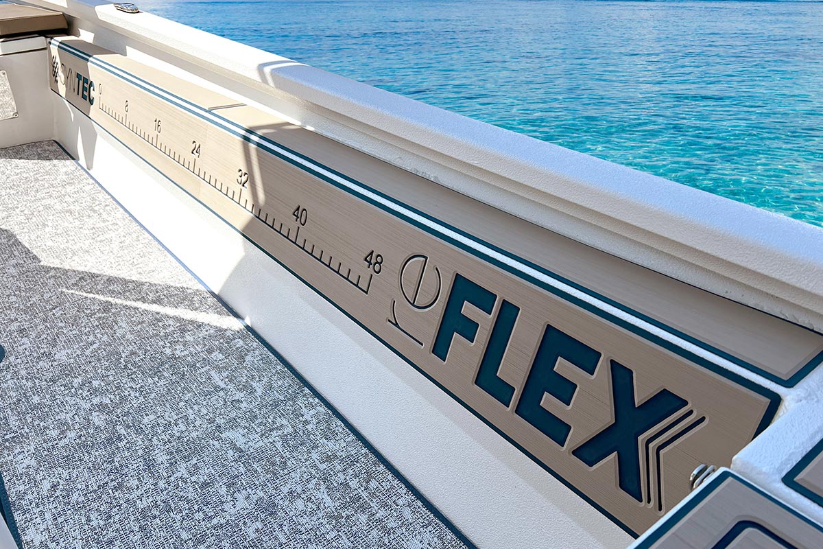 reFlex side of boat