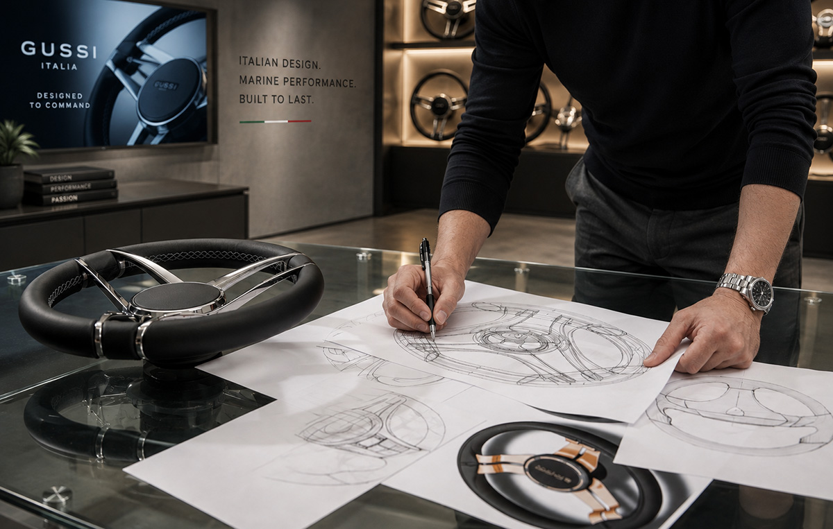 Italian design. Marine engineering. American distribution.